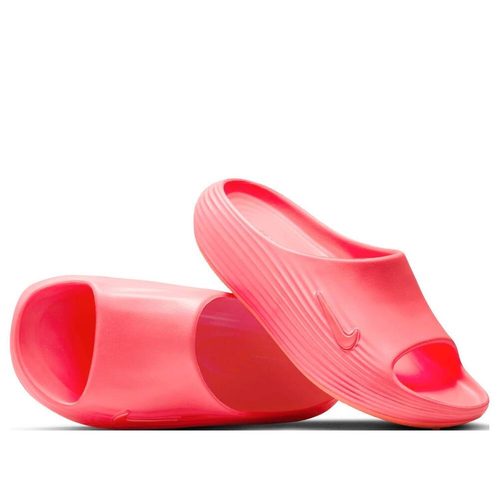 NEW NIKE women's reactx rejuven8 slides in hot lava